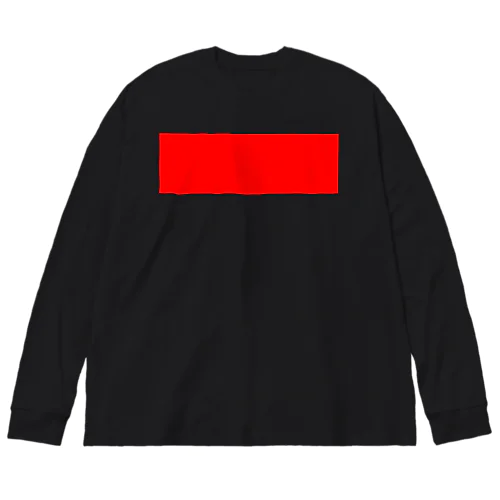 四角い赤いやつ Big Long Sleeve T-Shirt