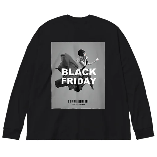 BLACK FRIDAY 2022 (BLACK) Big Long Sleeve T-Shirt