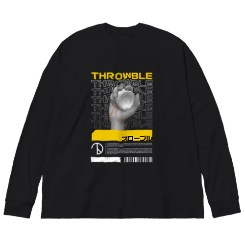 THROWBLEヨーヨー　ゴッドハンド ビッグシルエットロングスリーブTシャツ