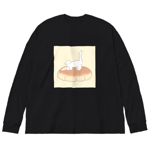 クリームパンとねこ Big Long Sleeve T-Shirt