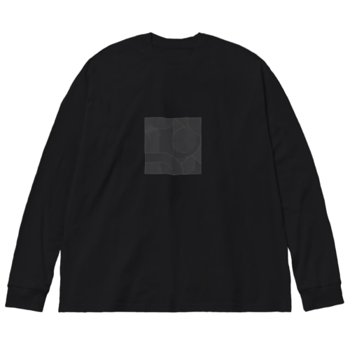 "Dot .Dot."#019 Zen002-Btype Big Long Sleeve T-Shirt