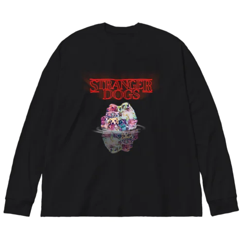 奇妙な犬 Big Long Sleeve T-Shirt