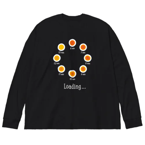 ローディング半熟卵 Big Long Sleeve T-Shirt