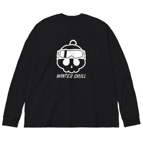 ウィンタースカル ゴーグルドクロ ホワイト Big Long Sleeve T-Shirt