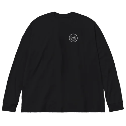 ワンポイントDaDちゃん 顔ロゴ 黒T専用 Big Long Sleeve T-Shirt