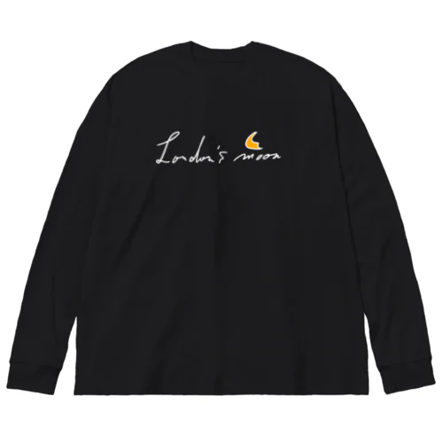 ロンドンの月-ブラックバージョン- Big Long Sleeve T-Shirt