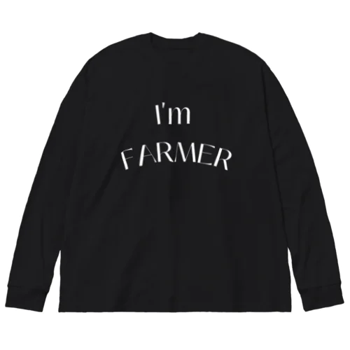 I'mFARMER ビッグシルエットロングスリーブTシャツ