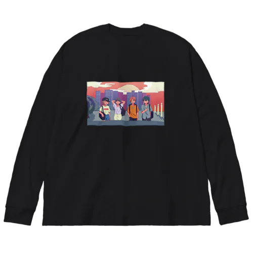 帰り道のビッグシルエットロンT Big Long Sleeve T-Shirt