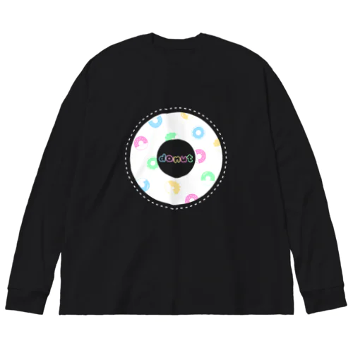 donut(ドーナツ)カラフルver. Big Long Sleeve T-Shirt