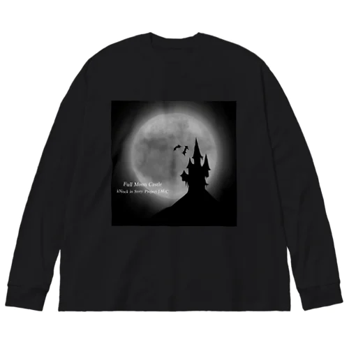 Full Moon Castle Big Long Sleeve T-Shirt