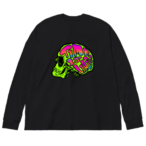 時間は有限 Big Long Sleeve T-Shirt