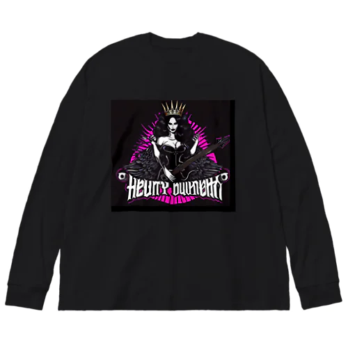 Heavy Metal Queen　ヘヴィー・メタル Big Long Sleeve T-Shirt