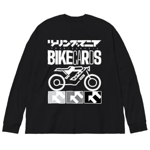 ツーリングマニアBIKECARDS〈バイカーズ〉 Big Long Sleeve T-Shirt