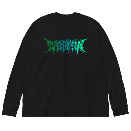 Greed Green　ロゴシリーズ　エメラルド ビッグシルエットロングスリーブTシャツ