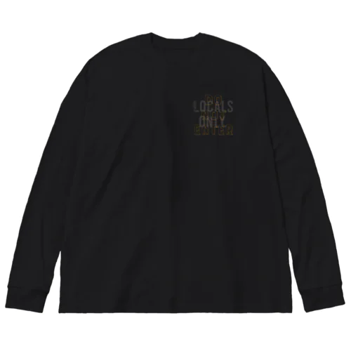 MUKU-MO LOCALS 「DO NOT ENTER」 Big Long Sleeve T-Shirt