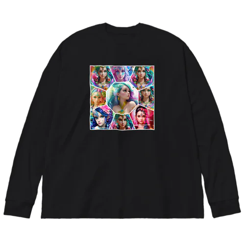  mermaid paradise  Big Long Sleeve T-Shirt