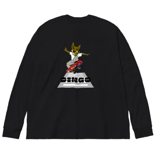 Dingo君スケボー挑戦！ Big Long Sleeve T-Shirt