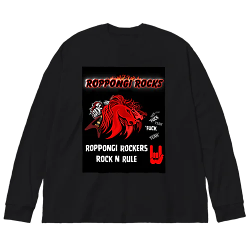 Roppongi Rockers Rock n Rule ビッグシルエットロングスリーブTシャツ