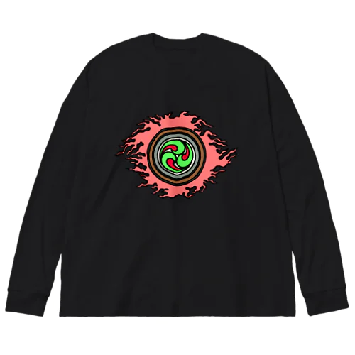 火焔太鼓 Big Long Sleeve T-Shirt