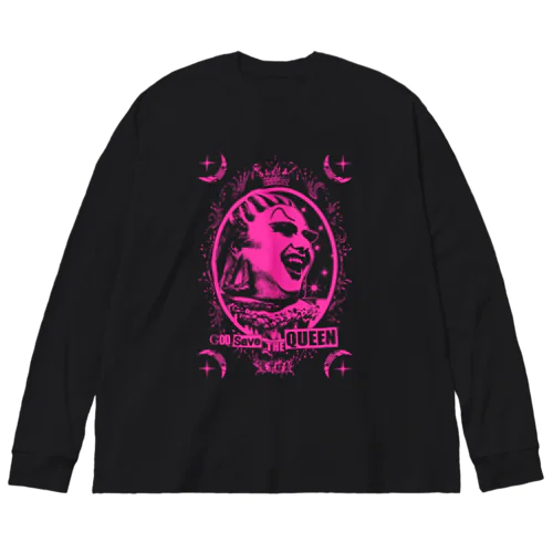 ゴッドセイブザクイーン Big Long Sleeve T-Shirt