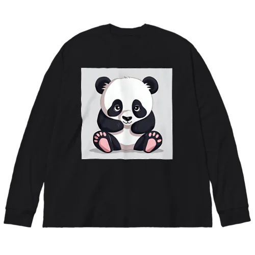 パンダちゃん Big Long Sleeve T-Shirt