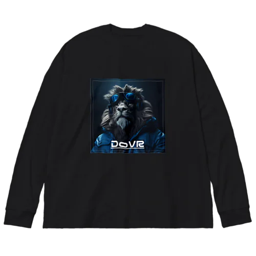 DoVR コバルトライオン Big Long Sleeve T-Shirt