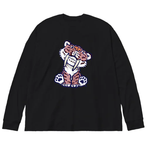 お座りスミロドンちゃん（色違い） Big Long Sleeve T-Shirt