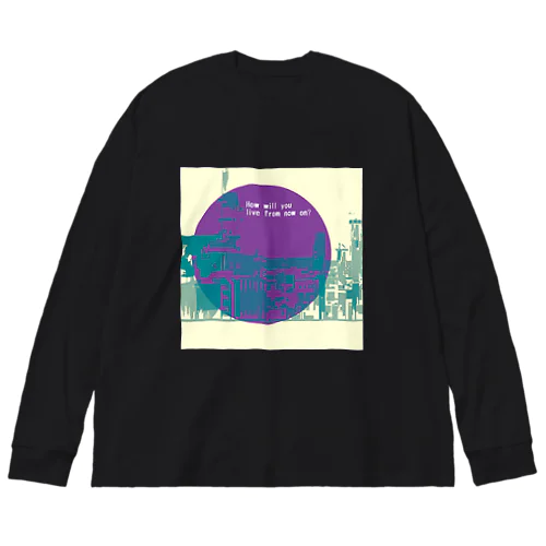 TOWN Big Long Sleeve T-Shirt