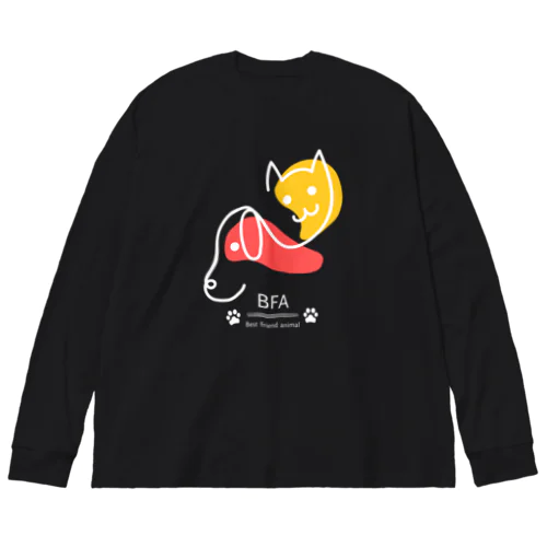 BFA/Best friend  animal ビッグシルエットロングスリーブTシャツ