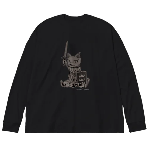 アーサー王 (AXL CAT) ビッグシルエットロングスリーブTシャツ