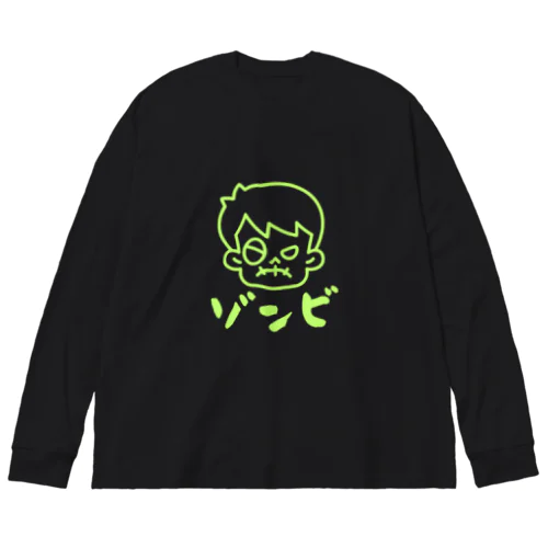 ゾンビくん６ ビッグシルエットロングスリーブTシャツ