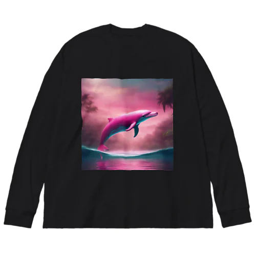 アマゾンリバードルフィン Big Long Sleeve T-Shirt