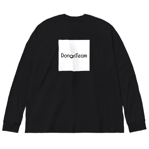 DongriTeamスクエアロゴロングスリーブTシャツ Big Long Sleeve T-Shirt