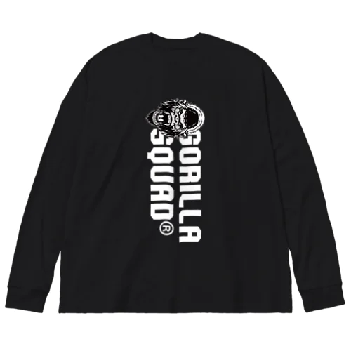 アングリーゴリラ ロゴ縦 Big Long Sleeve T-Shirt