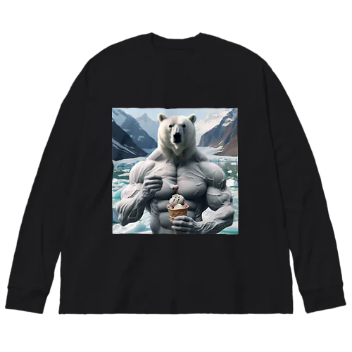 白クマッチョ Big Long Sleeve T-Shirt