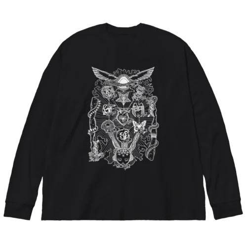 生命の樹グリモワール Big Long Sleeve T-Shirt