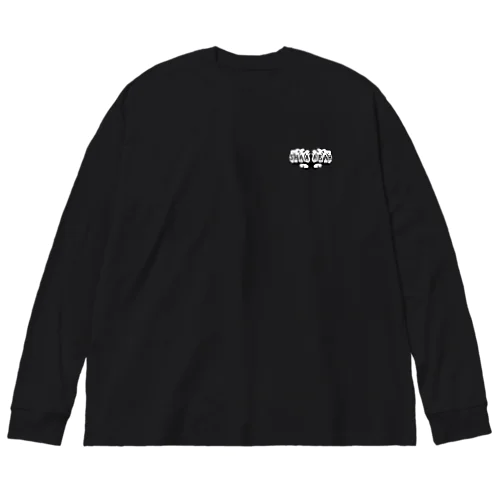 SHABHA_T (BLACK) Big Long Sleeve T-Shirt