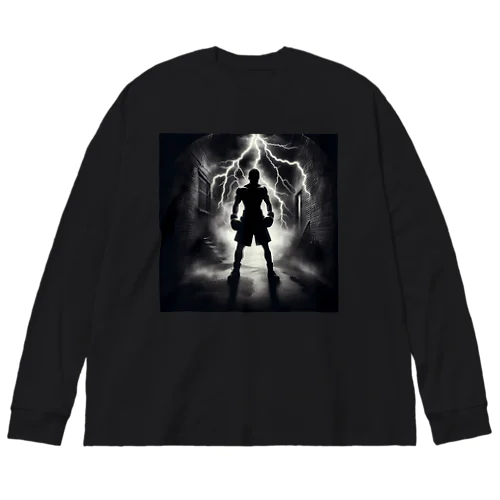 侍と格闘家 Big Long Sleeve T-Shirt