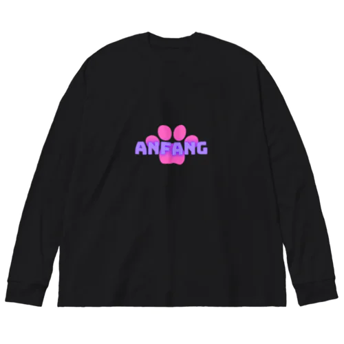 ANFANG Dog stamp series  Big Long Sleeve T-Shirt