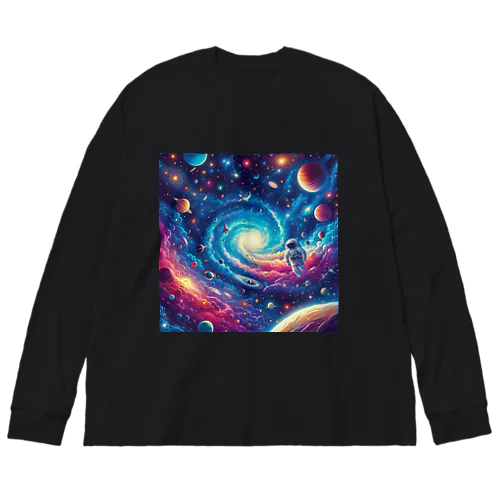 宇宙の饗宴 Big Long Sleeve T-Shirt