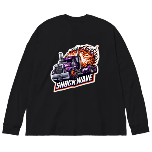 アメリカン・ステッカーシリーズ1 Big Long Sleeve T-Shirt