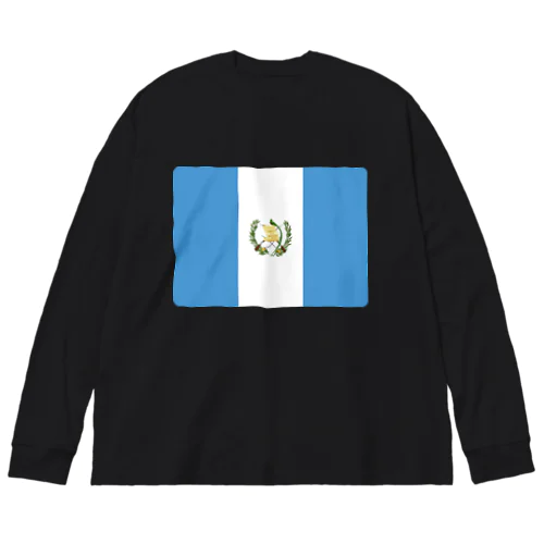 グアテマラの国旗 Big Long Sleeve T-Shirt