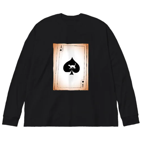 ACE OF SPADES Big Long Sleeve T-Shirt