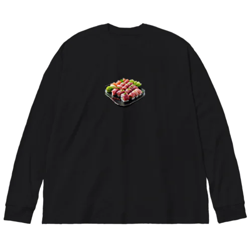 ジャパニーズマグロ寿司 Big Long Sleeve T-Shirt