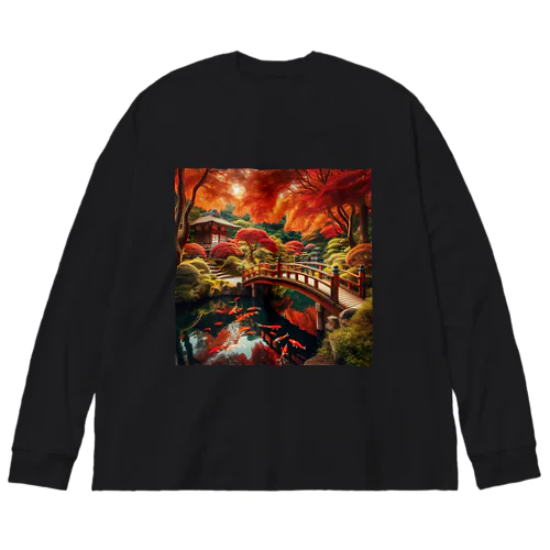 日本庭園2 Big Long Sleeve T-Shirt