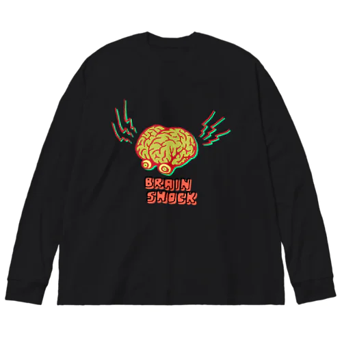 BRAIN SHOCK ビッグシルエットロングスリーブTシャツ