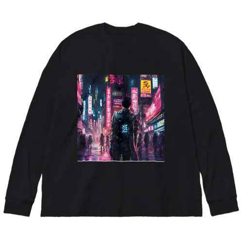 サイバーパンク　タイプA Big Long Sleeve T-Shirt