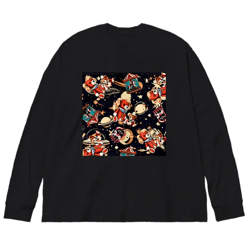 ロリータのつぶやき Big Long Sleeve T-Shirt