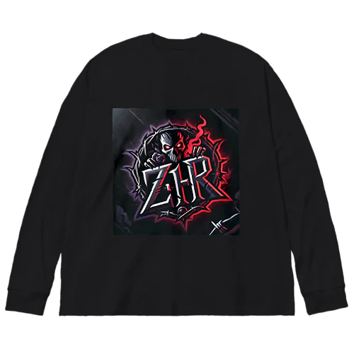 「Z1-R」ゴシックダークロゴ ビッグシルエットロングスリーブTシャツ