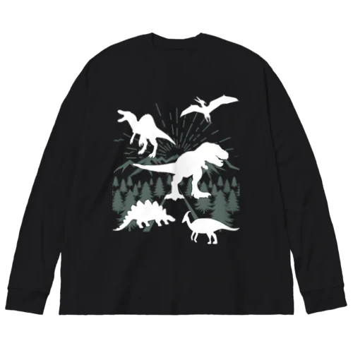 恐竜の世界 Big Long Sleeve T-Shirt